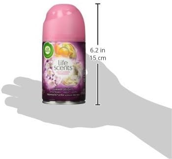 Air Wick Life scents Freshmatic Ultra Automatic Spray Refill, Summer Delights 6.17 oz ( Pack of 2) : Health & Household