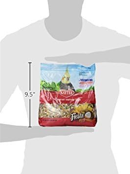 Kaytee Fiesta Cockatiel Pet Bird Food, 4.5 Pound : Pet Food : Pet Supplies