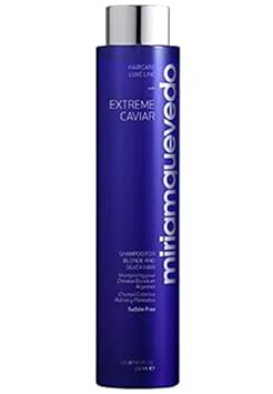 Miriam Quevedo Extreme Caviar Shampoo For Blond And Silver Hair For Unisex - 8.4 Oz Shampoo : Beauty & Personal Care