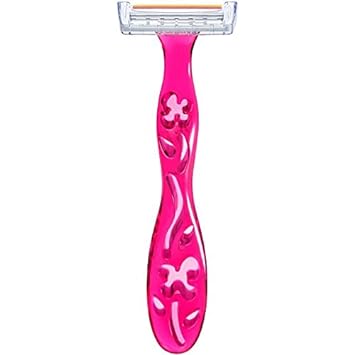 BIC Soleil Simply Smooth Women's Disposable Razors, 3 Blades With Moisture Strip For a Silky Smooth Shave, 10-Count : Beauty & Personal Care