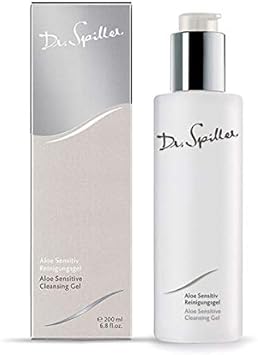 Dr. Spiller - Aloe Sensitive Cleansing Gel | Moisturising | Cleans Pore Deep | Reduces Redness & Irritation | Foaming Texture | Soft Skin Feel | 200 Ml