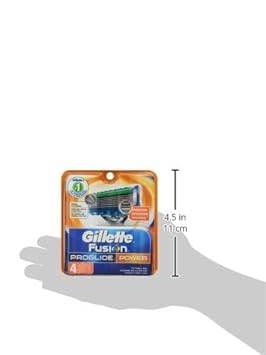 Gillette Fusion5 Proglide Men'S Razor Blades, 4 Blade Refills