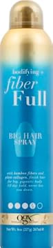 Ogx Bodifying + Bamboo Fiberfull Big Hair Spray 64033, 8 Ounce