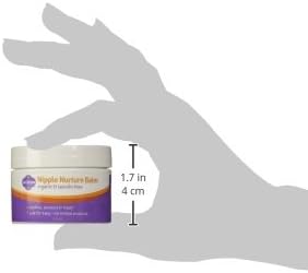Milkies Nipple Nurture Balm To Protect And Soothe Sore And Cracked Nipples, Breastfeeding Essentials For Newborn Baby And Breastfeeding Women, Organic Nipple Cream, Lanolin-Free Lotion, 1.5 Oz