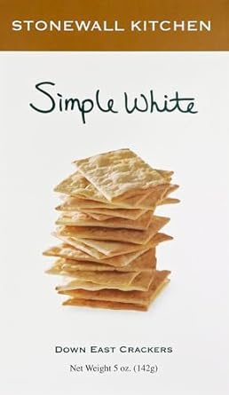Stonewall Kitchen Simple White Crackers, 5 Ounces