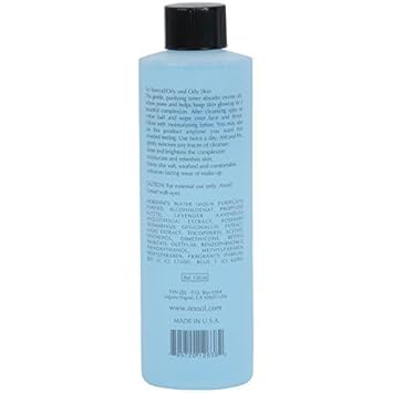 Rexsol Cellular Purifying Toner Normal/Oily And Oily Skin | Contains Pure Vitamin E | Lavender, Rosemary & Algae Extract | Absorbs Excess Oils, Refines Pores & Helps Skin Growing. (240 Ml / 8 Fl Oz) : Beauty & Personal Care