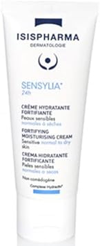 Isispharma Sensylia 24H Face Cream And Anti Aging Moisturizer- Hydrating Day Cream For Sensitive And Dehydrated Skin - Moisturises And Plumps Up The Skin - Ideal As A Makeup Primer - Made In France