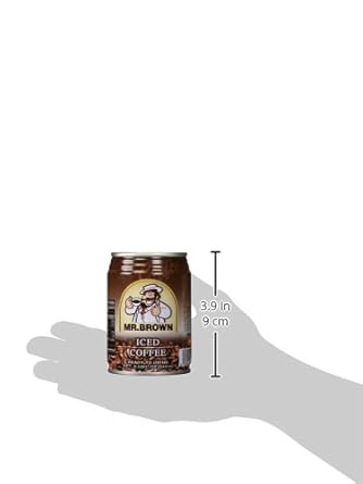 Mr. Brown Iced Coffee, 8.12-Ounce (Pack Of 24)