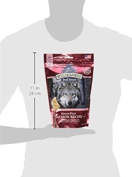 Wilderness Blue Buffalo Trail Treats Grain-Free Dog Biscuits 2 Flavor Variety Bundle: (1) Duck, and (1) Salmon, 10 Ounces : Pet Supplies