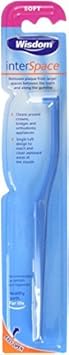 Wisdom Interspace Soft Toothbrush By Wisdom Blue,White