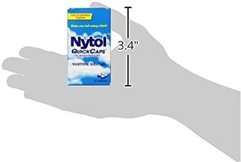 Nytol Quick Caps Nighttime Sleep Aid, Helps You Fall Asleep Fast, 16 Caplets (Pack of 6) : Health & Household