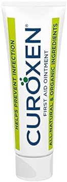 CUROXEN First Aid Antibiotic Ointment, 0.5oz | All-Natural & Organic Ingredients (0.5oz Vertical) : Health & Household