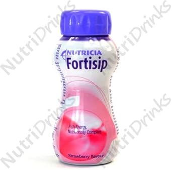 Fortisip High Energy Strawberry 200 Ml (Pack Of 12)