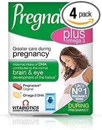 Vitabiotics - Pregnacare - Plus Omega-3-56 Tablets (Case of 4)