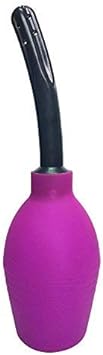 Anal Douche Enema Bulb Vaginal Douche Enema Cleaner for Women¡¯s or Man¡¯s Health (310ml Purple)