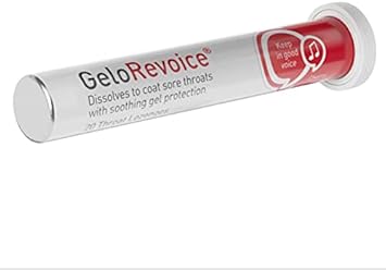 Gelorevoice Throat Lozenges, Cherry 20S, Relief Of Symptoms Including Hoarseness And Tickly Throat, Scratchy Voice, Dry Irritated Mouth And Throat