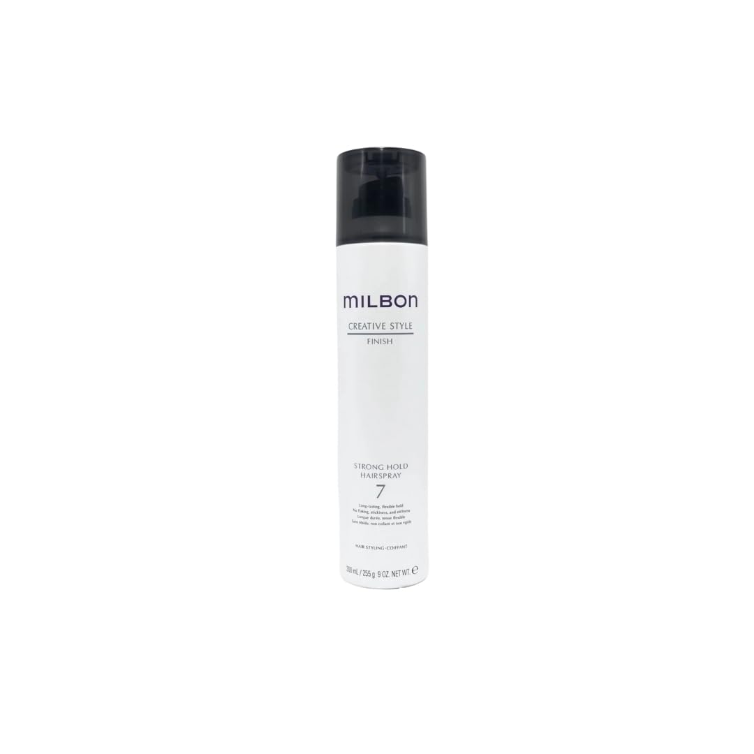 Milbon Creative Style Finish Extra Strong Hold Hairspray # 10 9 Oz : Beauty & Personal Care