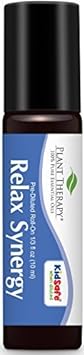 Plant Therapy Relax Essential Oil Blend Pre-Diluted Roll On 10 mL (1/3 oz) 100% Pure, Natural Aromatherapy, Therapeutic Grade : Health & Household