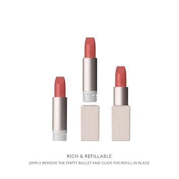 Rose Inc Spring Lip Edit - Matte Lipstick Set Luxury Lipstick Gift Set For Smooth & Bold Color. Shades Poetic, Coquettish And Sirene Full Size : Beauty & Personal Care