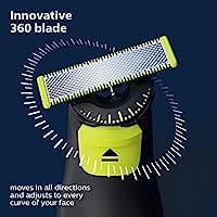 Philips Norelco Oneblade 360 Pro Face + Body, Hybrid Electric Beard Trimmer, Shaver And Bodygroomer, With 360 Blade Technology, Model Qp6552/90