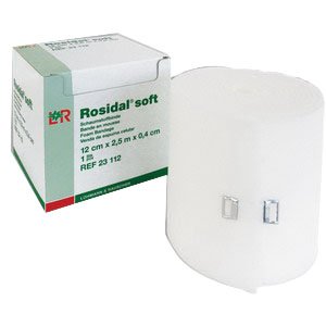 Rosidal Soft Foam Padding Bandage 4" X .12" X 2.7 Yds. : Health & Household
