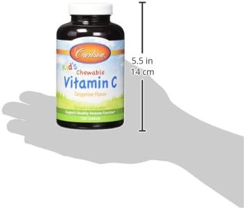 Carlson Labs Carlson For Kids Chewable Vitamin C, 250mg, 120 Tablets