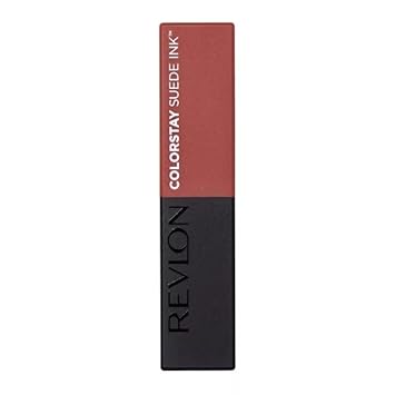 REVLON Lipstick, ColorStay Suede Ink, Built-in Primer, Infused with Vitamin E, Waterproof, Smudge-proof, Matte Color, 003 Want It All, 0.09 oz. : Beauty & Personal Care