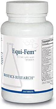 Biotics Research Equi Fem Multi-Vitamin Mineral Supplement For Women. High Dose Multi For Pre Menstrual Support. Hormonal Support. Black Cohosh. Dong Quai. Digestive Enzyme Support 126 Tabs
