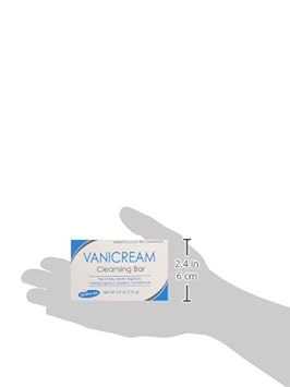 Vanicream Cleansing Bar for sensitive skin - gently cleanses and moisturizes - fragrance free, preservative free - 3.9 ounce : Beauty & Personal Care