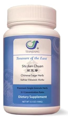 Treasure Of The East, Chinese Sage Herb - Shi Jian Chuan (5:1 Concentrated Herbal Extract Granules, 100G)