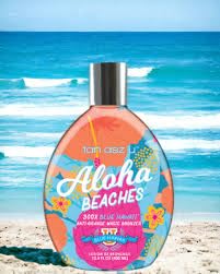 Aloha Beaches 300X Blue Hawaii Bronzer Tanning Lotion 13.5 Oz