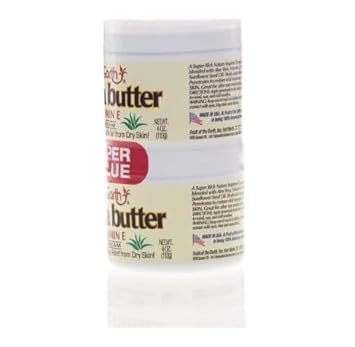 Cocoa Butter With Aloe & Vitamin E Skin Care Cream Super Value, 4 Oz, 2 Count (Pack Of 1)