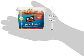 Extra Select Tropical Flake Complete Fish Food, 35 g :Pet Supplies