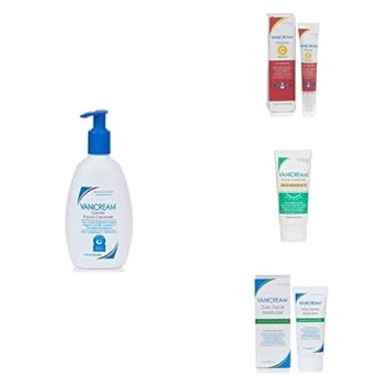 Vanicream Gentle Facial Cleanser with Pump (8 oz), Vitamin C Serum (1.2 oz), Facial Moisturizer with SPF (2.5 oz) & Daily Facial Moisturizer (3 oz) : Beauty & Personal Care