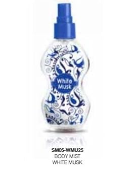 Deep Touch Body Mist - White Musk 2.1 ounce (Pack of 2) : Beauty & Personal Care