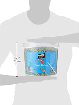 Extra Select Pond Pellets Complete Fish Food Tub, 5 Litre :Pet Supplies