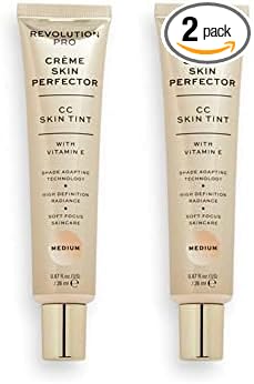 Revolution Pro, CC Perfecting, Skin Tint, Foundation, Medium, 26ml (Pack of 2) : Amazon.co.uk: Beauty
