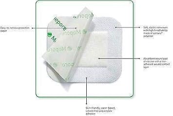 Mepore Ultra Showerproof Dressings 11Cm X 15Cm (X1) - Single Dressing