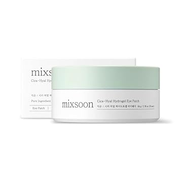 Mixsoon Bean Hydrogel Eye Patch 84 G / 2.96 Oz. (30 Pairs) Korean Glass Skin Care Under Patch Hydrating Radiance Easy Patch Fore Korean Glass Skin Care