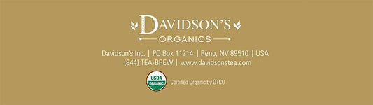 Davidson'S Organics, Ayurvedic Infusions, Anti-Inflammation, 100-Count Individually Wrapped Tea Bags