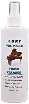 Cory Pre-Polish Finish Cleaner for Pianos and Other Fine Furniture - 8oz : Health & Household