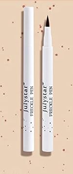 Julystar Natural Makeup Simulation Freckle Pen Color Rendering, Waterproof, Makeup Free, Face Makeup, Freckle Point Makeup Pen (01#)