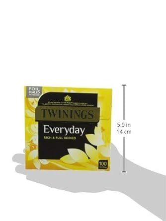 Twinings Everyday - 80 Per Pack (Pack Of 1)