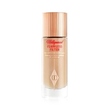 Charlotte Tilbury Hollywood Flawless Filter Face Foundation Primer & Highlight - 1 Oz Full Size (Shade 3) : Beauty & Personal Care