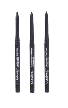 Ulta Beauty 3 Pack Automatic Eyeliner. Matte Black . Size 0.01 Oz. : Beauty & Personal Care