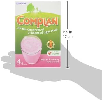 Complan Summer Strawberry Flavour Drink, 4 x 55g : Amazon.co.uk: Health & Personal Care
