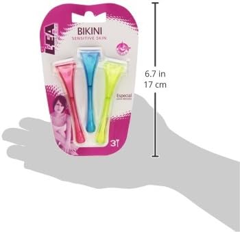 Lea Woman Bikini Disposable Razor Set 3 Pz