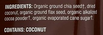 Spectrum Essentials Chia & Flax Seed, Decadent Blend with Coconut & Cocoa, 12 Oz : Herbal Supplements : Grocery & Gourmet Food