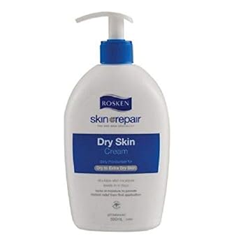 Rosken #Mg Skin Repair Dry Skin Cream 500Ml -Specially Formulated For Use On Dry And Damaged Skin : Beauty & Personal Care