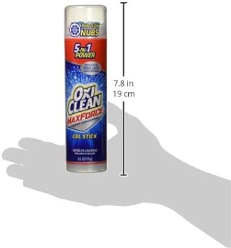 OxiClean MaxForce Gel Stick, Pack of 1, 6.2 ounce : Health & Household